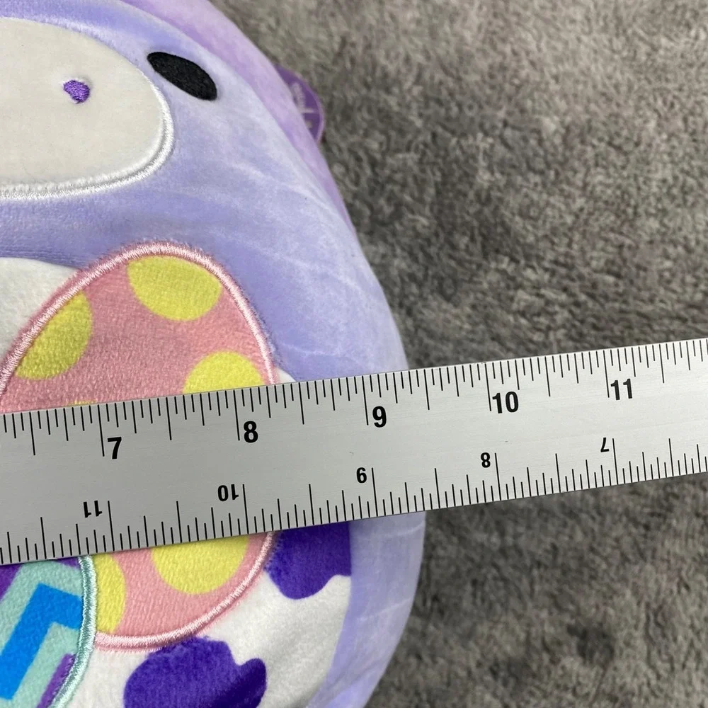Squishmallows Bubba the Purple Cow 12 In Soft Huggable Plush Easter‎ Basket